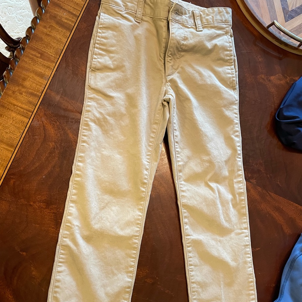 Gap Kids Khaki pants size 10. Few small pencil marks good condition